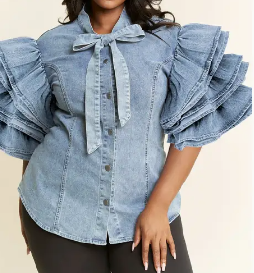 Denim Blouse