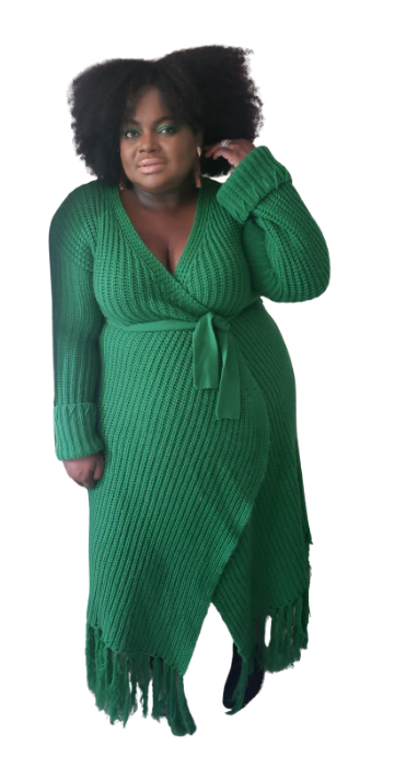 Wrap Rob Dress