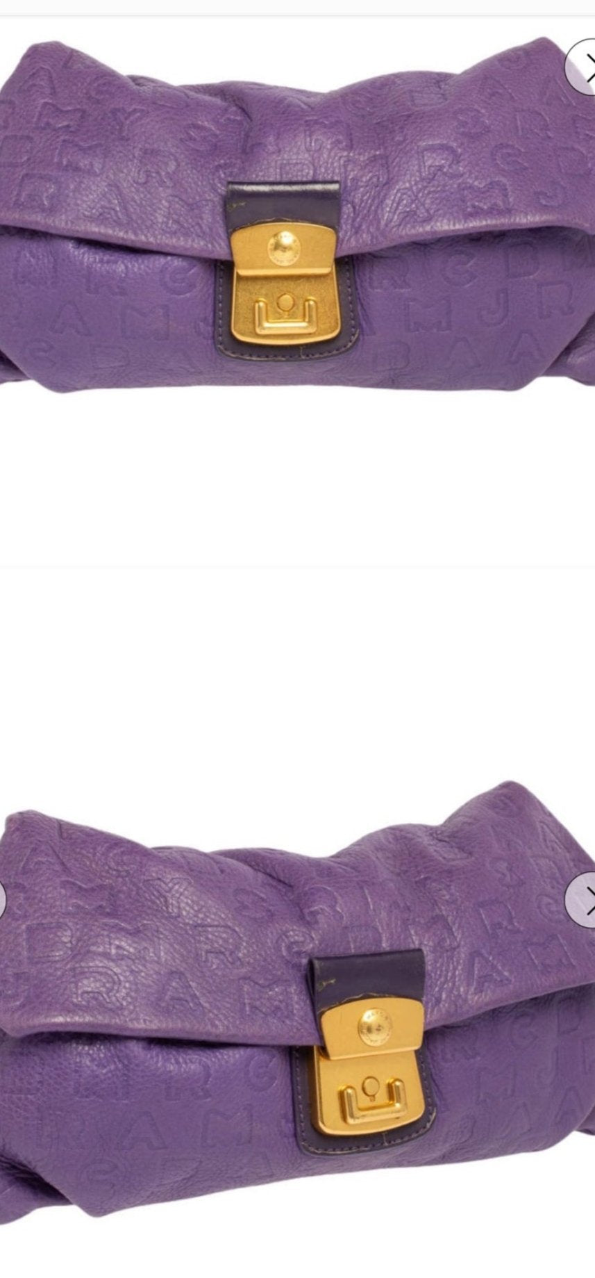 Marc Jacobs Eggplant Clutch