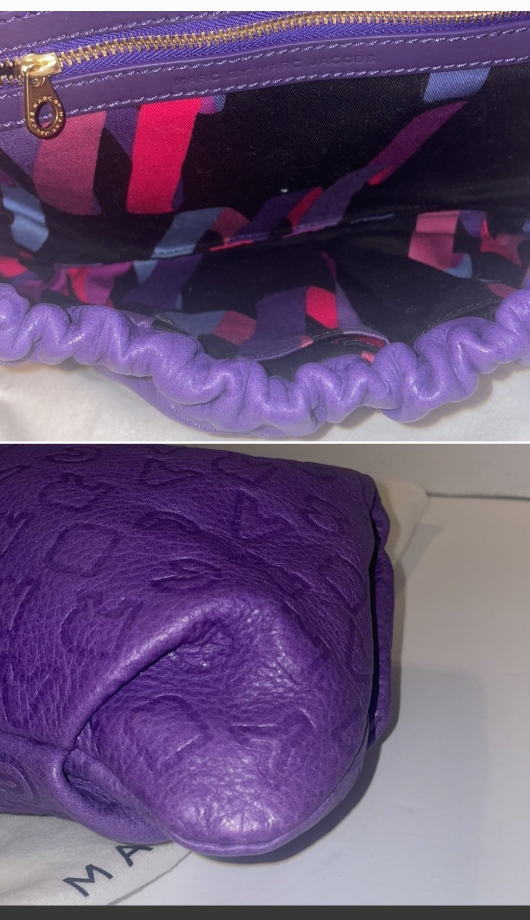 Marc Jacobs Eggplant Clutch