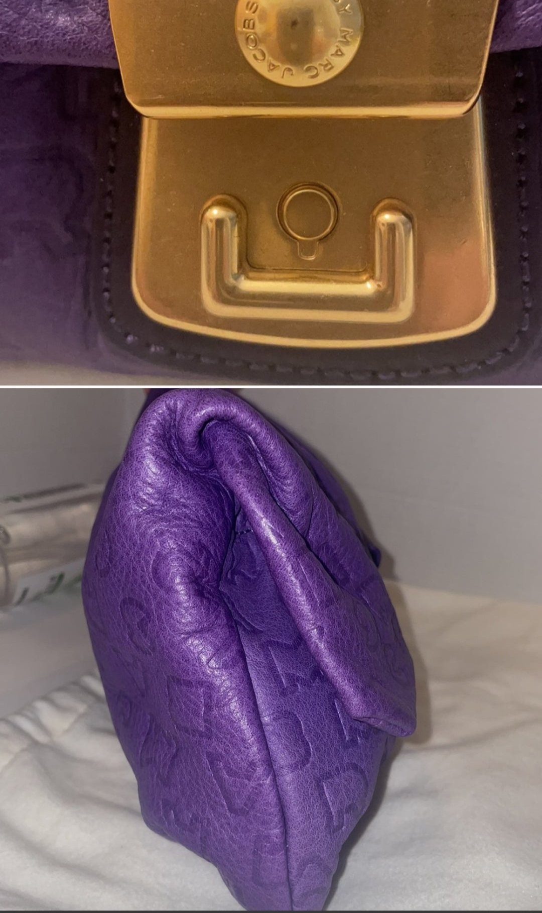 Marc Jacobs Eggplant Clutch