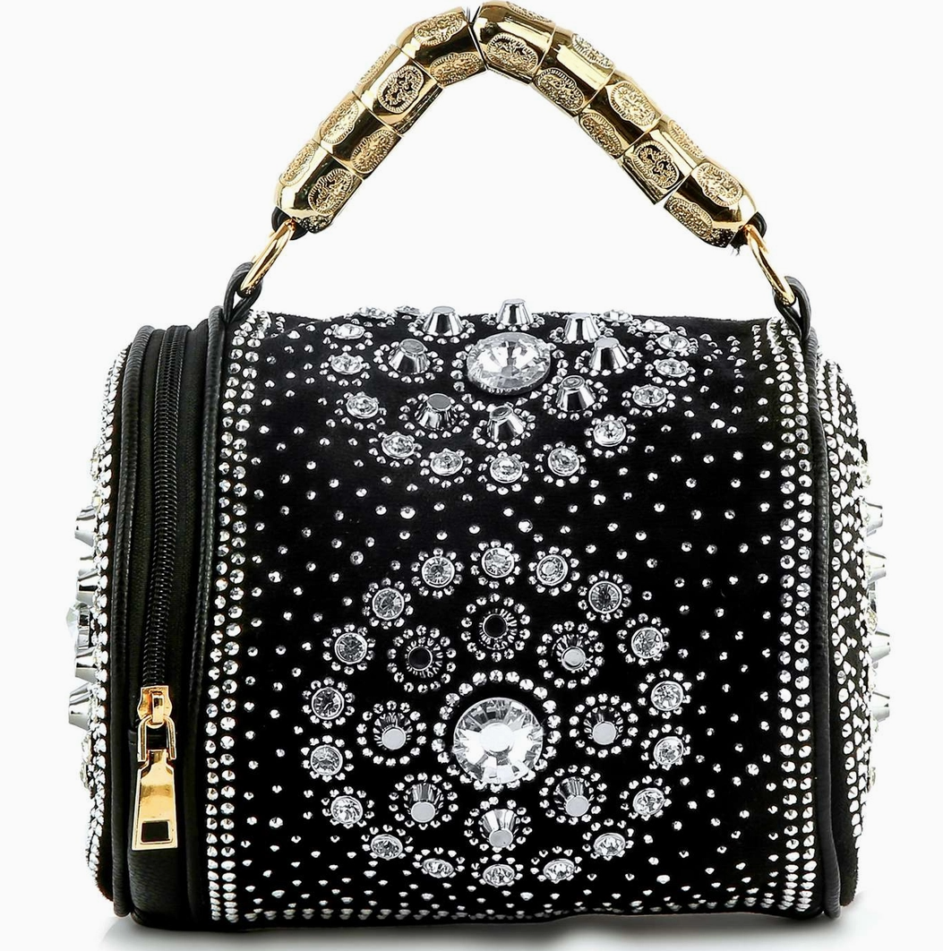 Pre-Order Studded Girl Bag Black