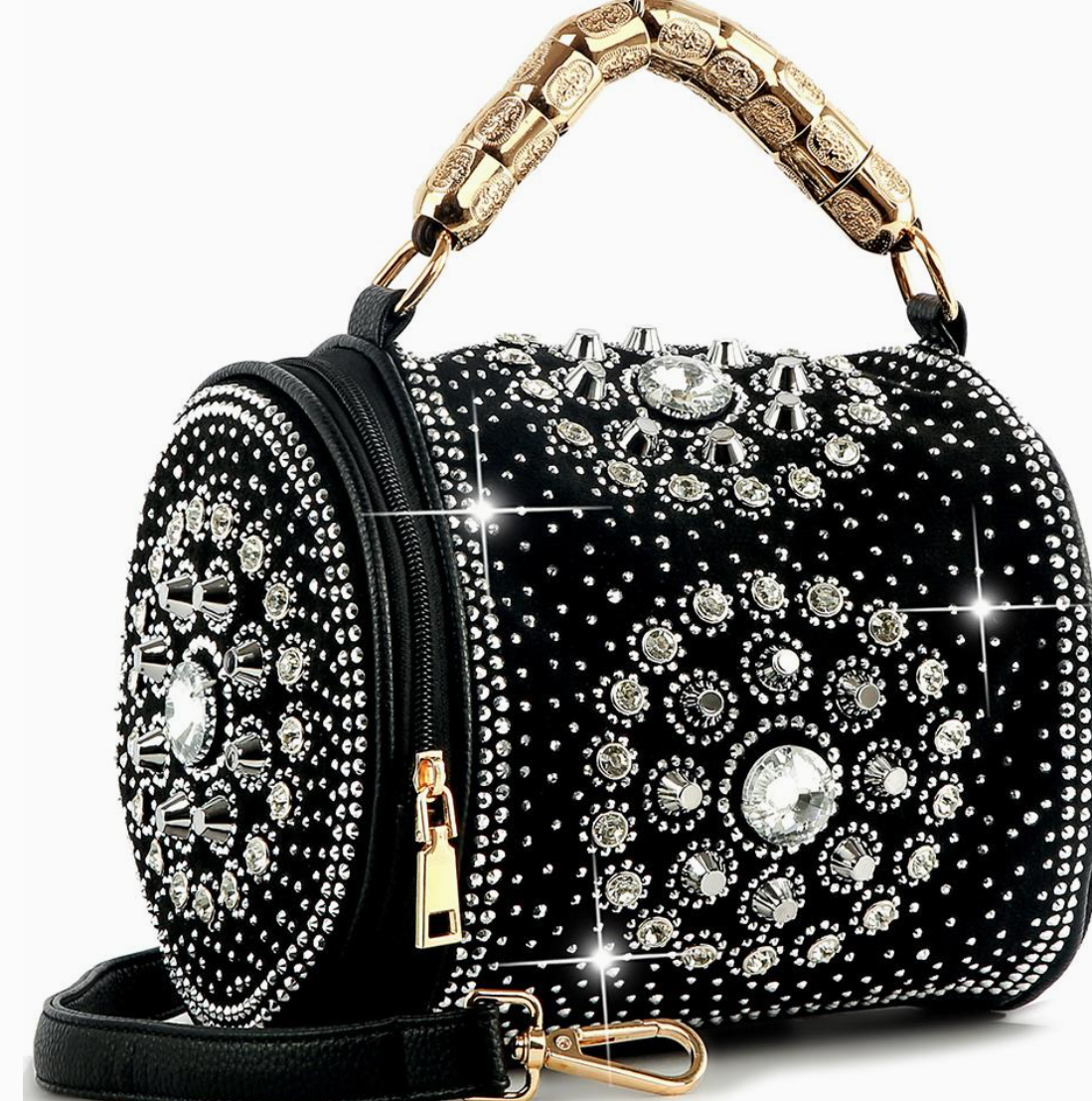 Pre-Order Studded Girl Bag Black